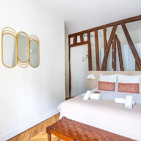 公寓 1.two Bedrooms#champs Elysees#arc De Triomphe#ac 巴黎