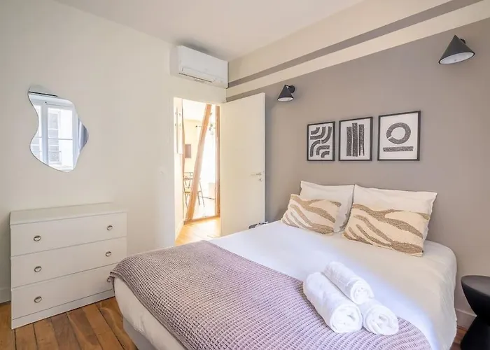1#two Bedrooms#champs Elysees#arc De Triomphe#ac 아파트 *